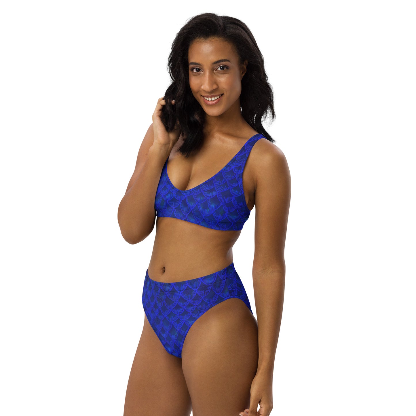 Azul Iridescent Recycled high-waisted bikini