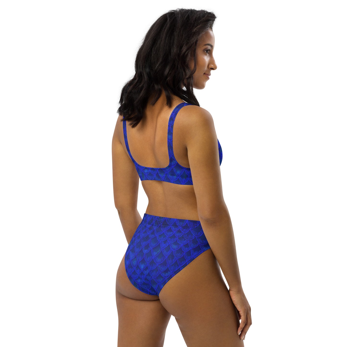Azul Iridescent Recycled high-waisted bikini