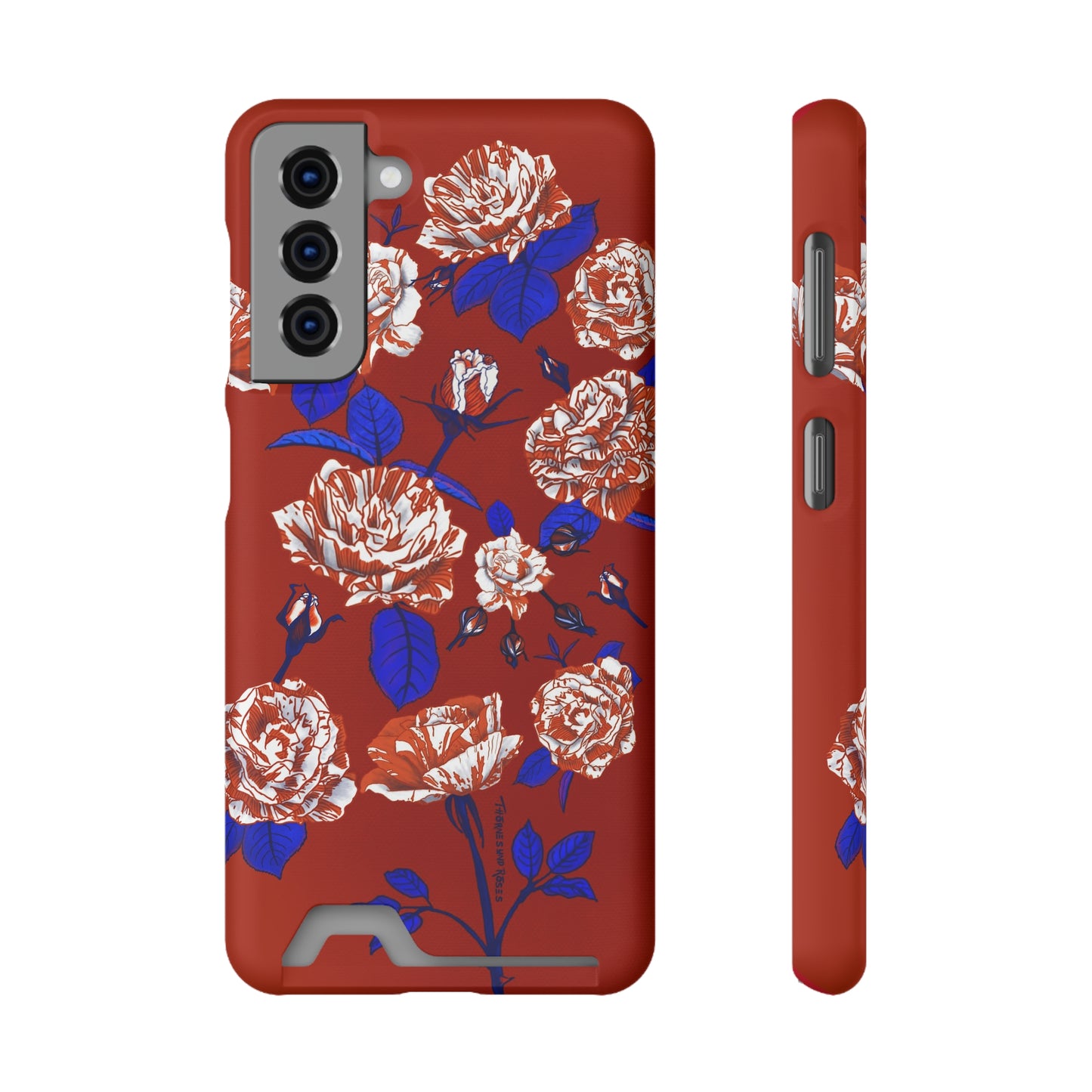 The Artsy Rose is the Sweetest Phone Case With Card Holder