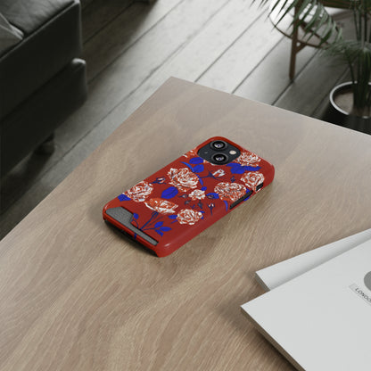 The Artsy Rose is the Sweetest Phone Case With Card Holder