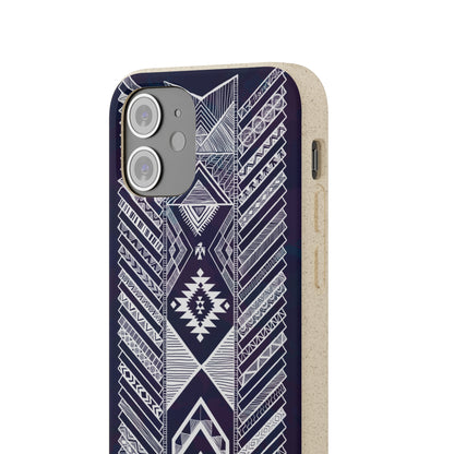 Native American Tribal Pattern Biodegradable Cases