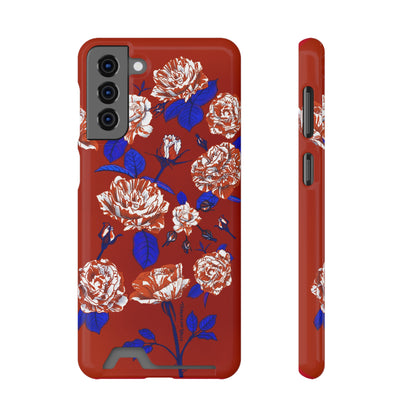 The Artsy Rose is the Sweetest Phone Case With Card Holder