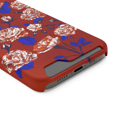 The Artsy Rose is the Sweetest Phone Case With Card Holder