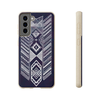 Native American Tribal Pattern Biodegradable Cases