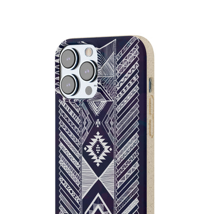 Native American Tribal Pattern Biodegradable Cases