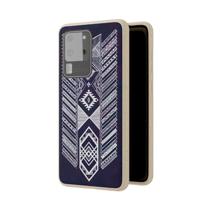 Native American Tribal Pattern Biodegradable Cases