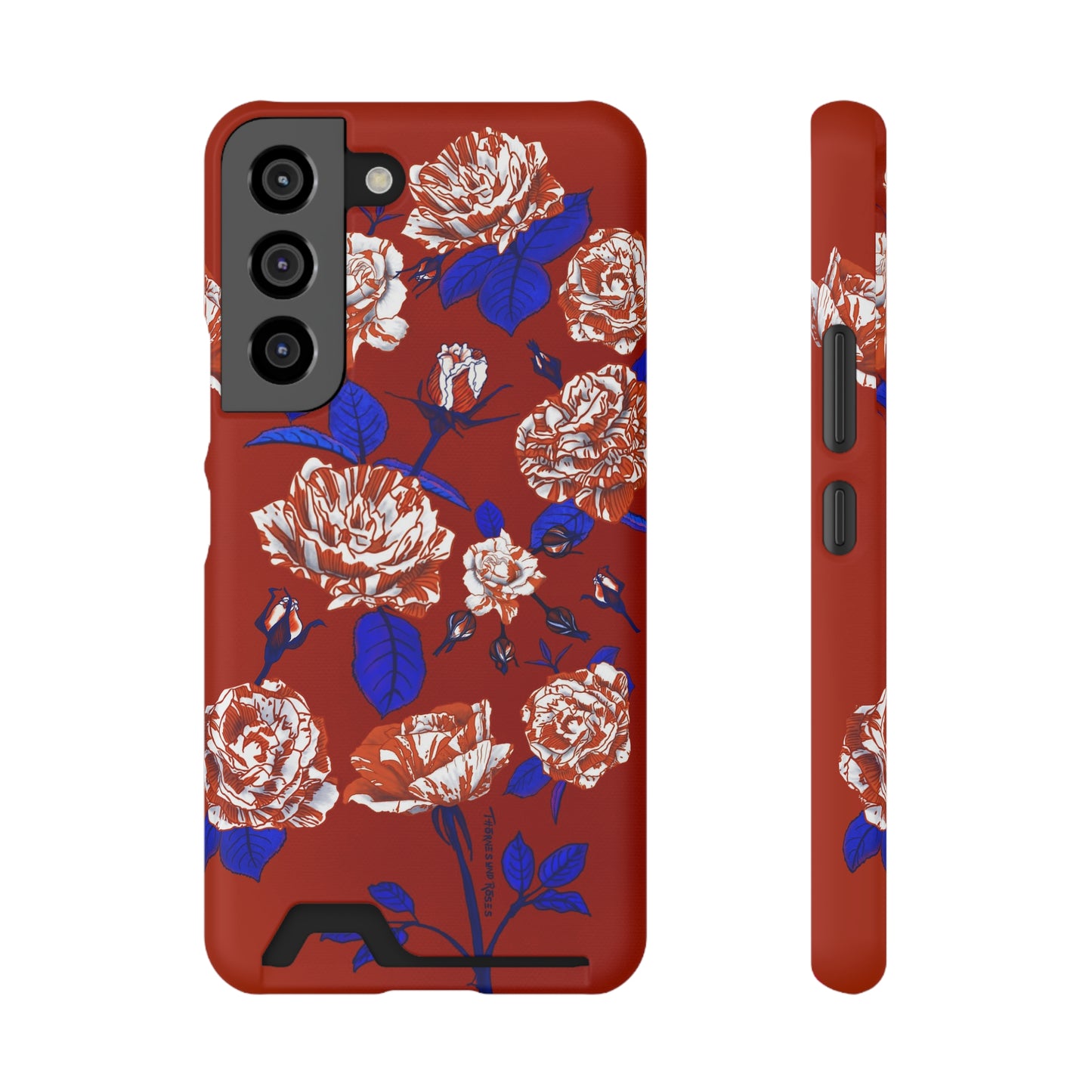 The Artsy Rose is the Sweetest Phone Case With Card Holder