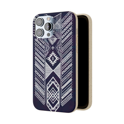 Native American Tribal Pattern Biodegradable Cases