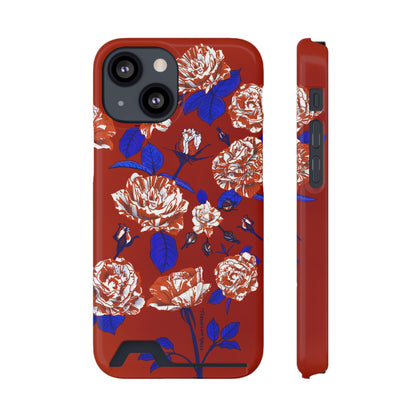 The Artsy Rose is the Sweetest Phone Case With Card Holder