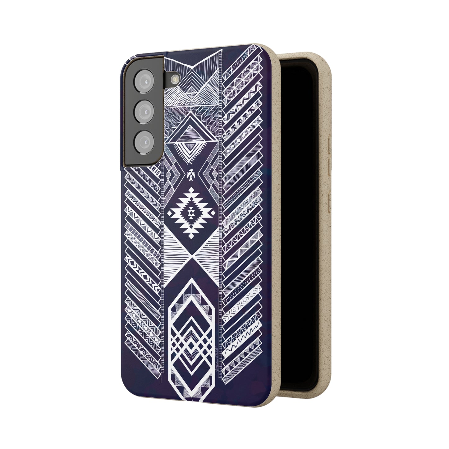 Native American Tribal Pattern Biodegradable Cases