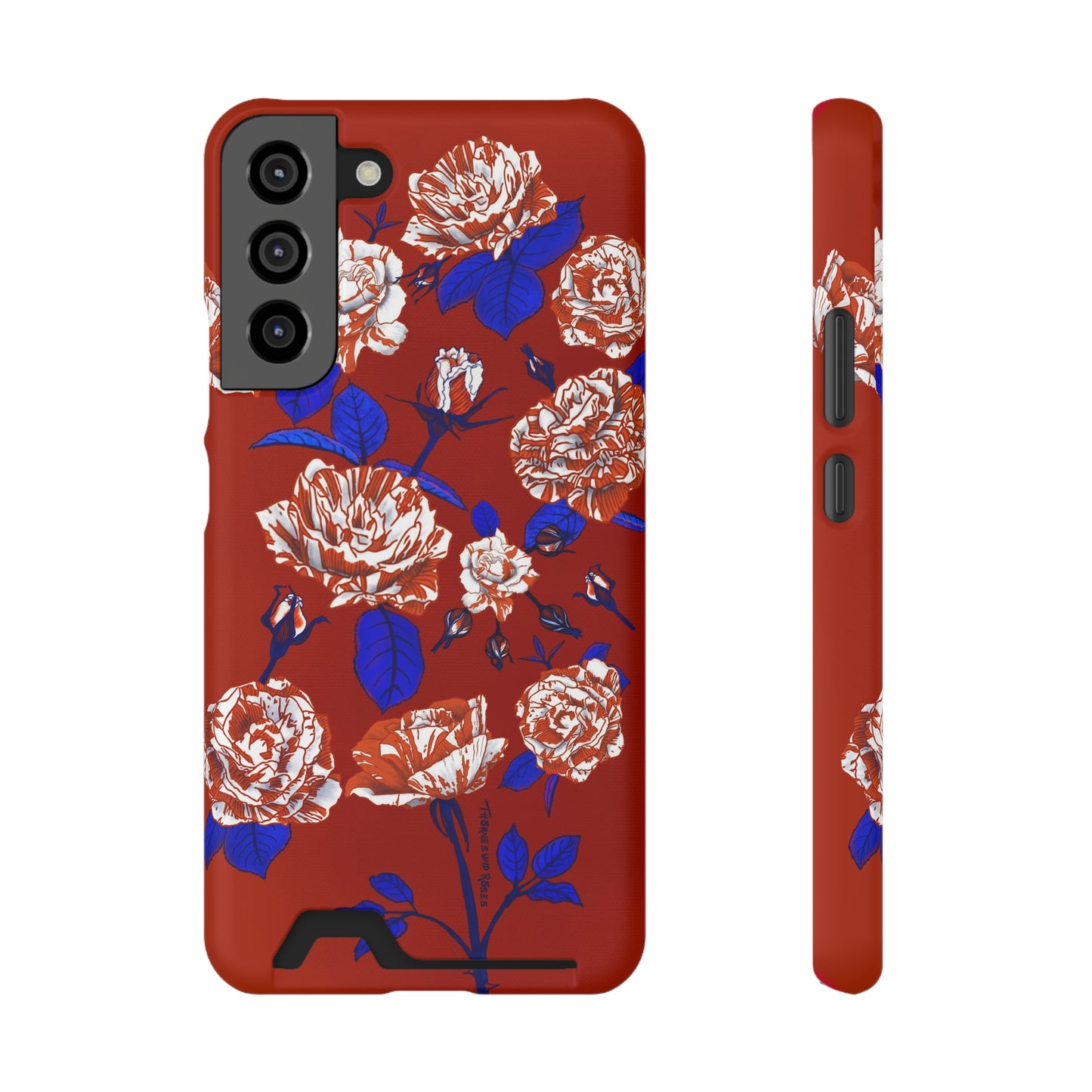 The Artsy Rose is the Sweetest Phone Case With Card Holder