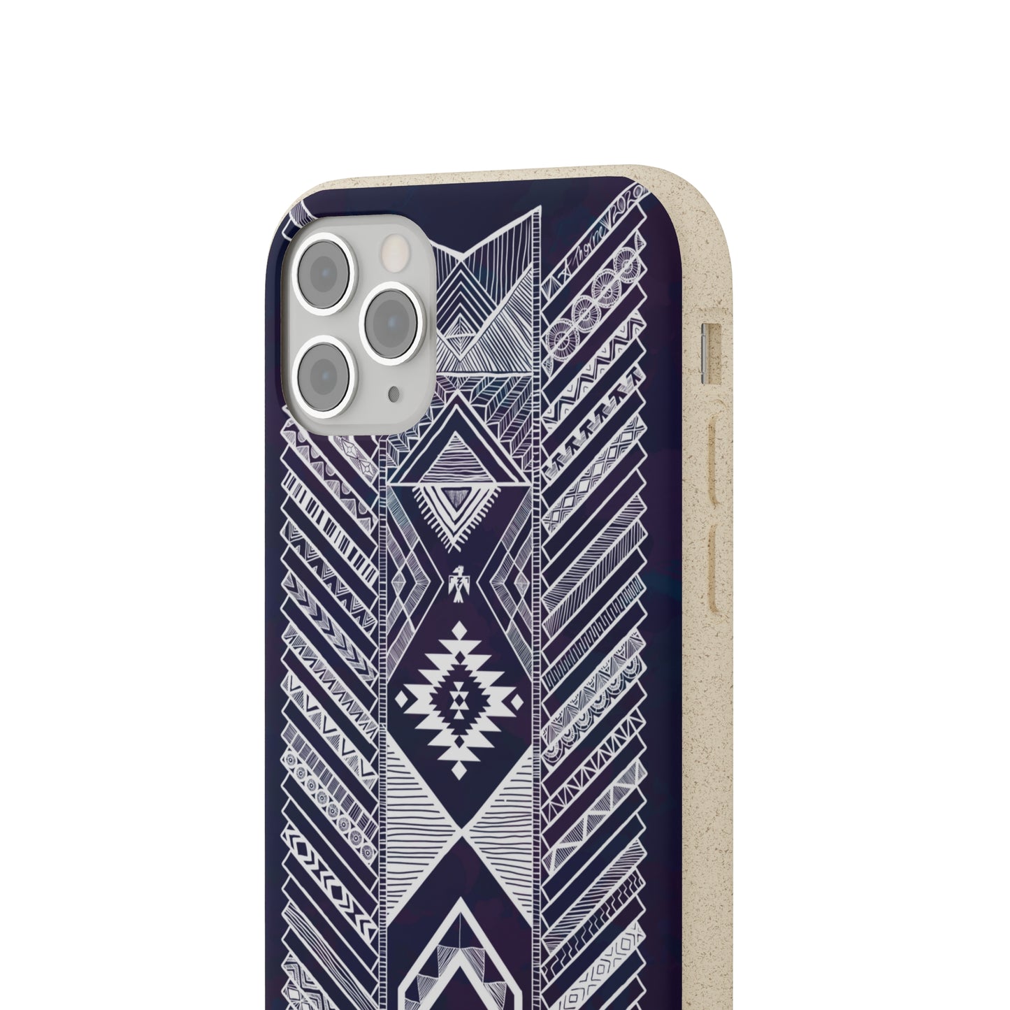 Native American Tribal Pattern Biodegradable Cases