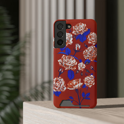 The Artsy Rose is the Sweetest Phone Case With Card Holder