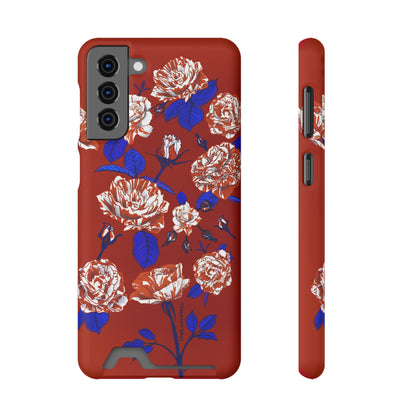 The Artsy Rose is the Sweetest Phone Case With Card Holder