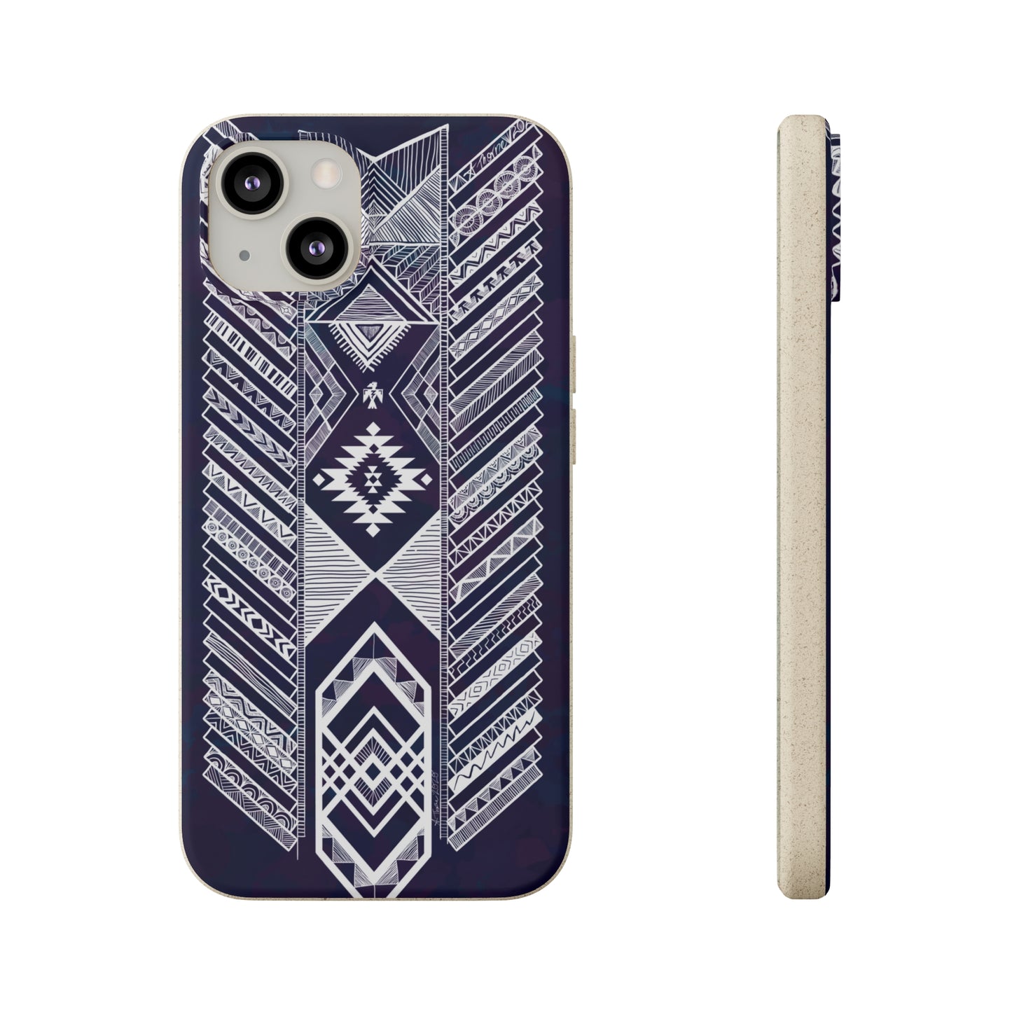 Native American Tribal Pattern Biodegradable Cases