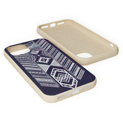 Native American Tribal Pattern Biodegradable Cases