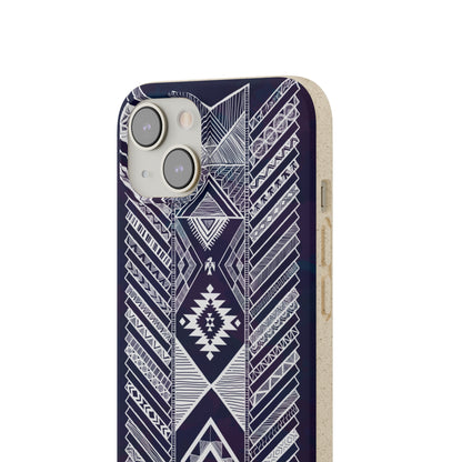 Native American Tribal Pattern Biodegradable Cases