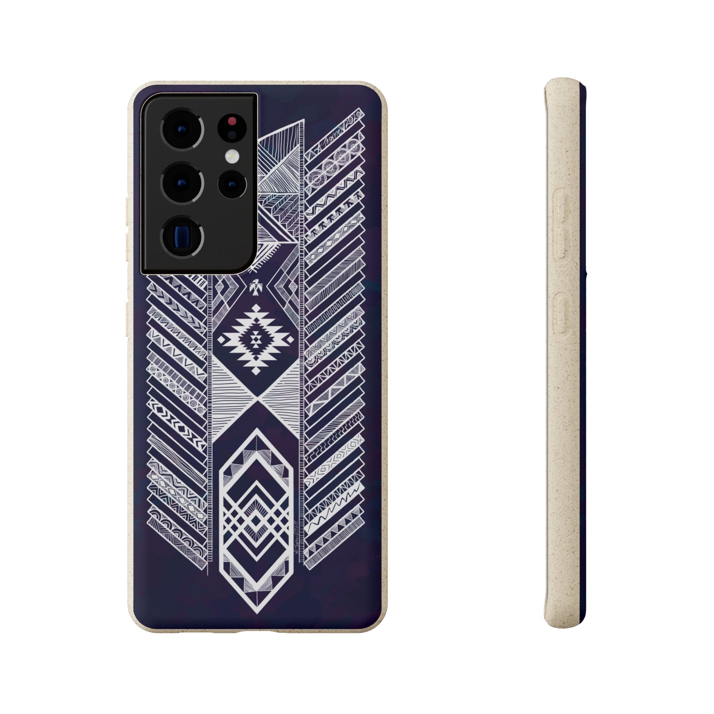 Native American Tribal Pattern Biodegradable Cases