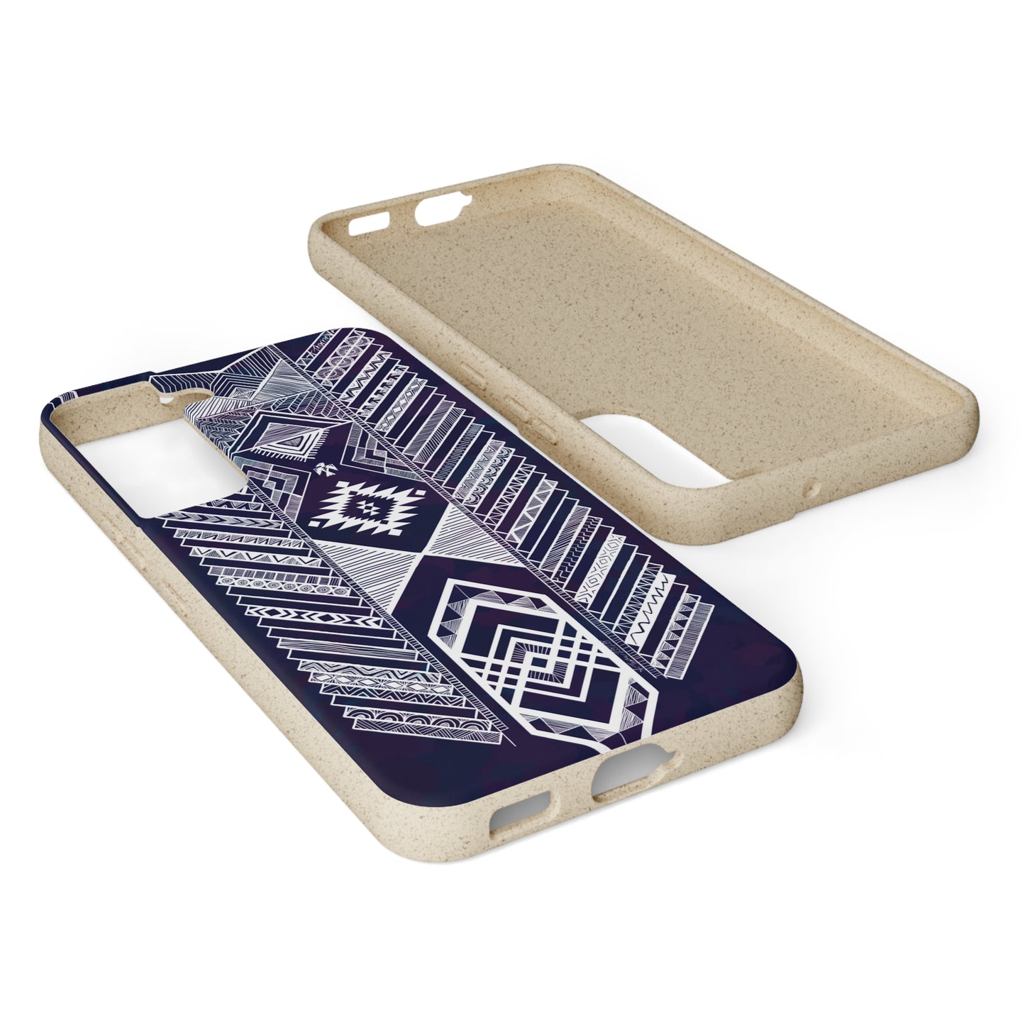 Native American Tribal Pattern Biodegradable Cases