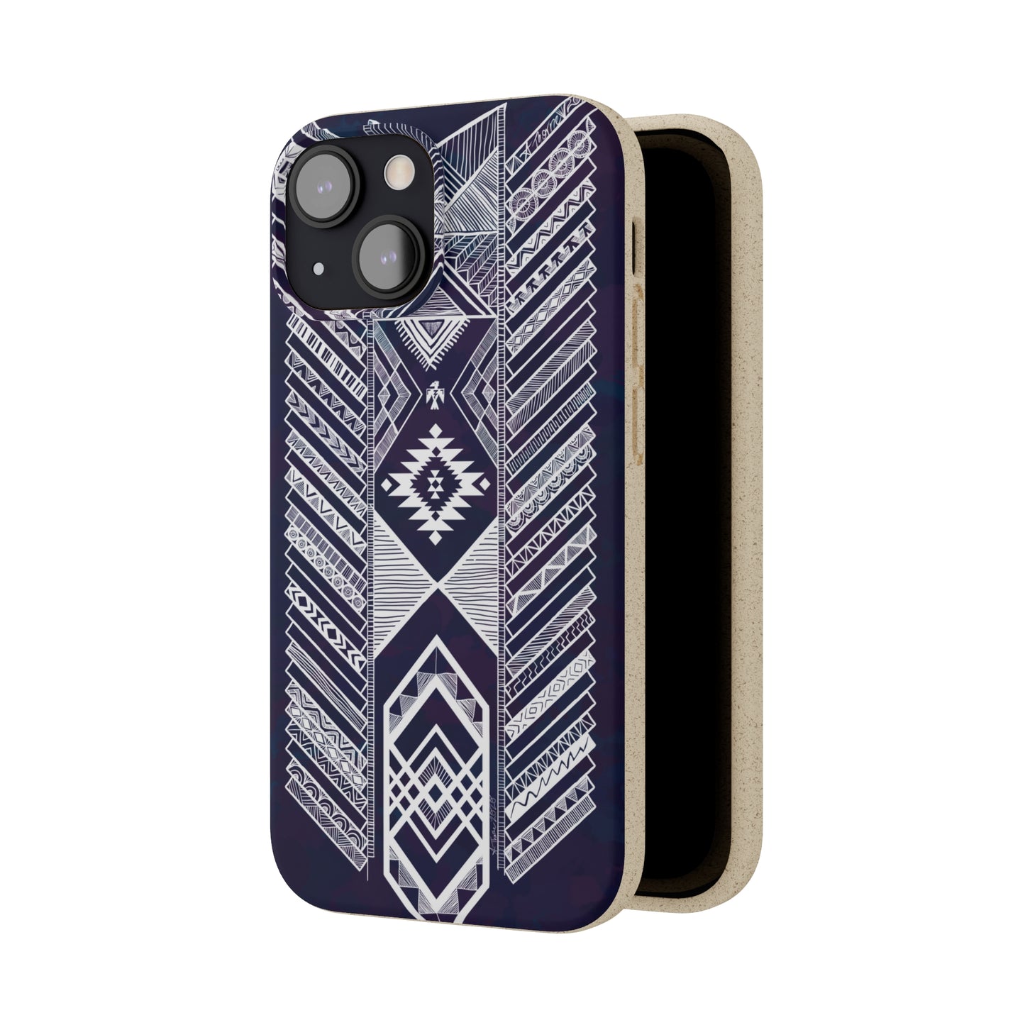 Native American Tribal Pattern Biodegradable Cases