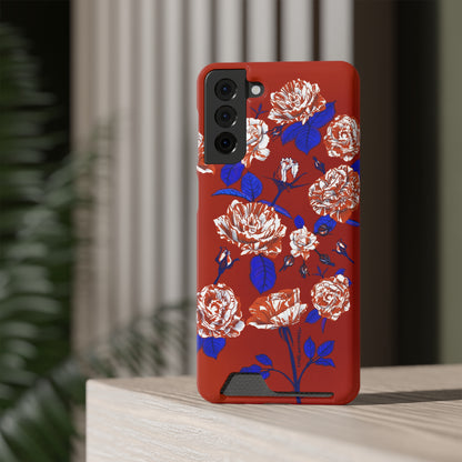 The Artsy Rose is the Sweetest Phone Case With Card Holder