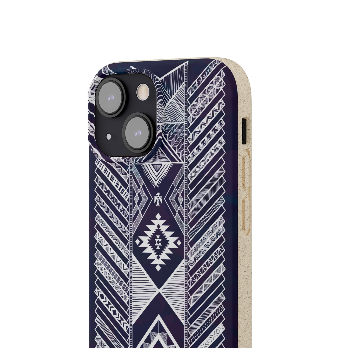 Native American Tribal Pattern Biodegradable Cases