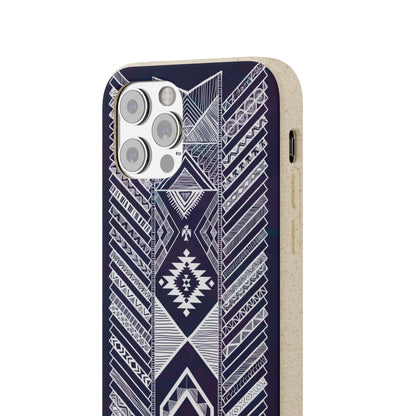 Native American Tribal Pattern Biodegradable Cases