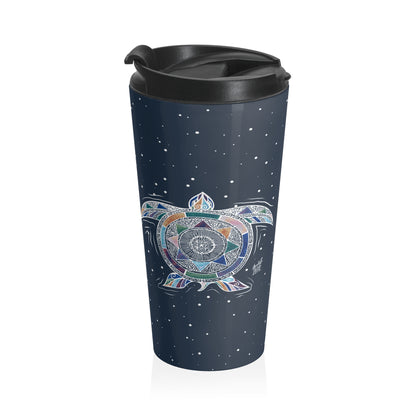 Mosaic Cosmic-toise Stainless Steel Travel Mug