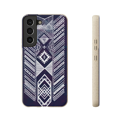 Native American Tribal Pattern Biodegradable Cases