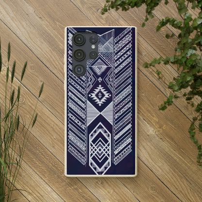 Native American Tribal Pattern Biodegradable Cases