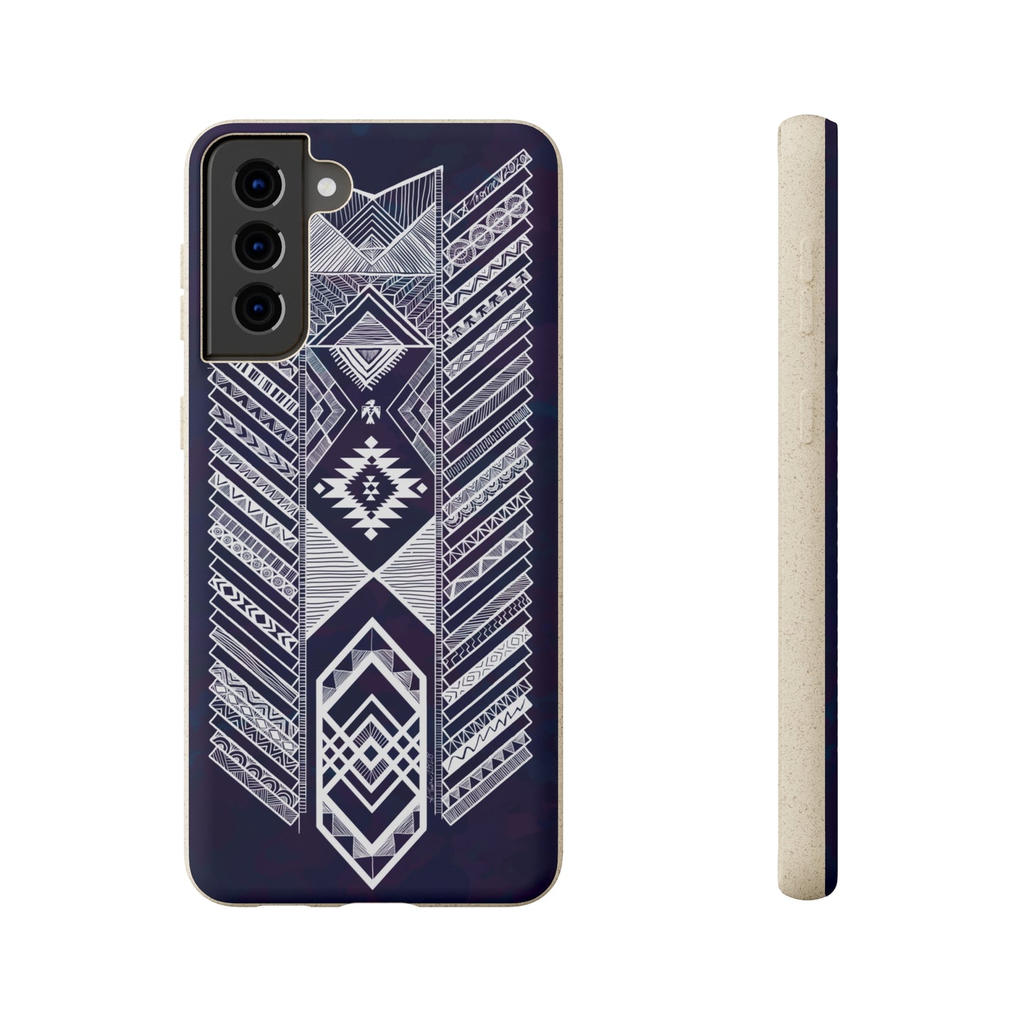 Native American Tribal Pattern Biodegradable Cases