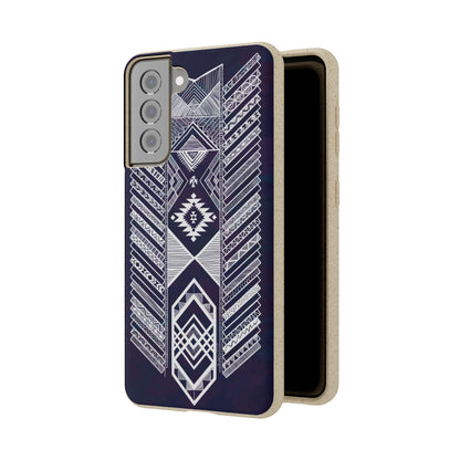 Native American Tribal Pattern Biodegradable Cases