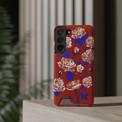 The Artsy Rose is the Sweetest Phone Case With Card Holder