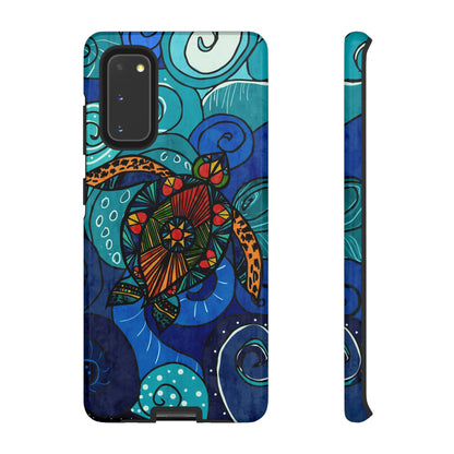 Stain Glass Turtle Tough Case