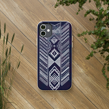 Native American Tribal Pattern Biodegradable Cases