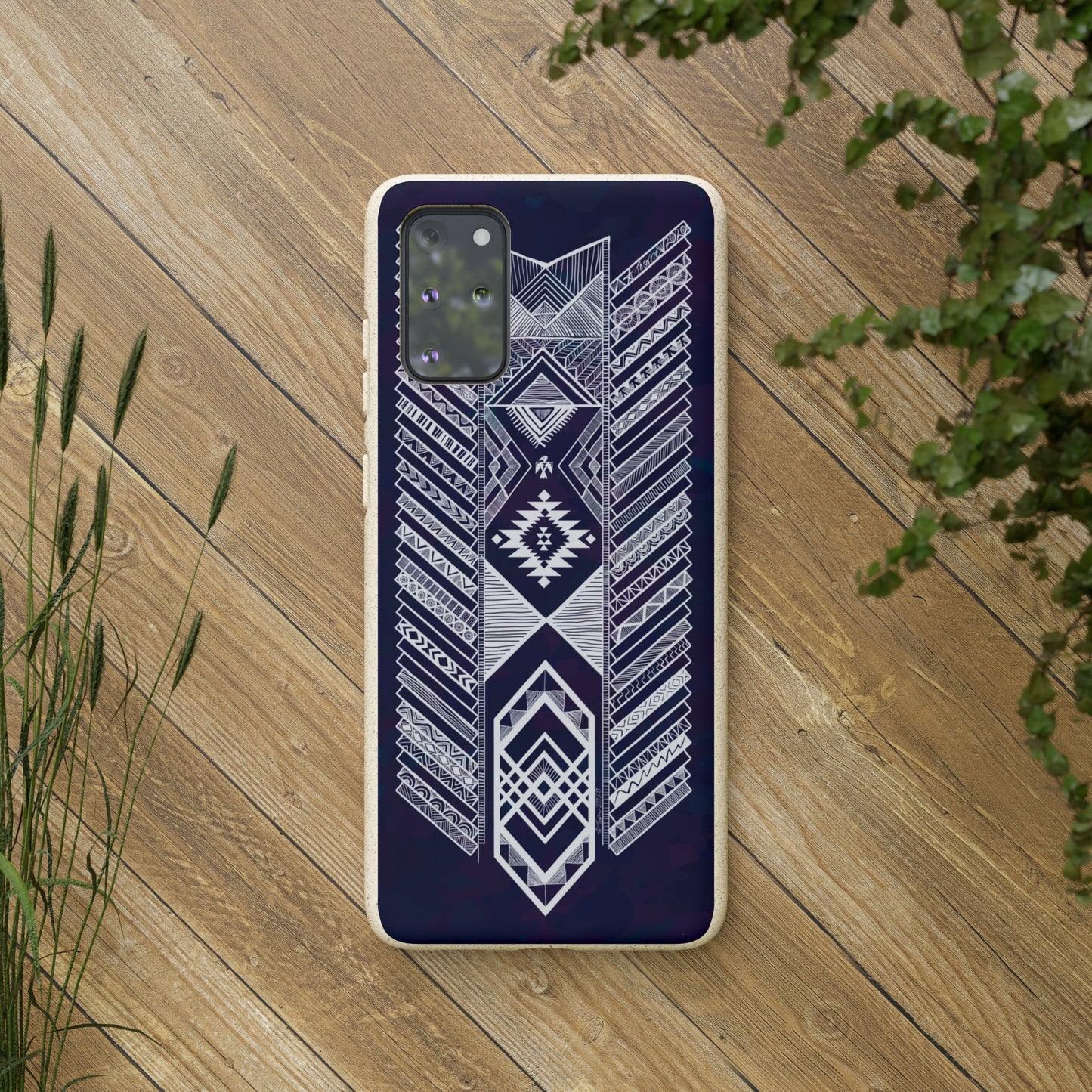 Native American Tribal Pattern Biodegradable Cases