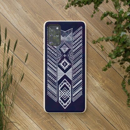 Native American Tribal Pattern Biodegradable Cases