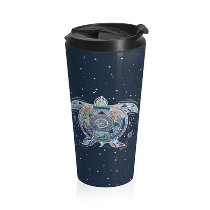 Mosaic Cosmic-toise Stainless Steel Travel Mug