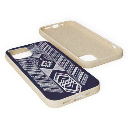 Native American Tribal Pattern Biodegradable Cases