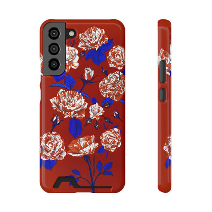 The Artsy Rose is the Sweetest Phone Case With Card Holder