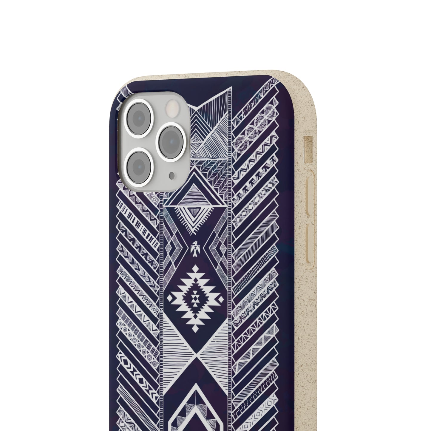 Native American Tribal Pattern Biodegradable Cases