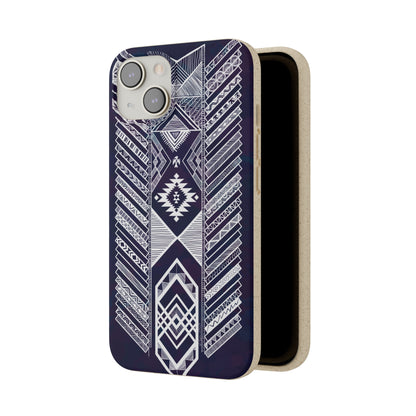 Native American Tribal Pattern Biodegradable Cases