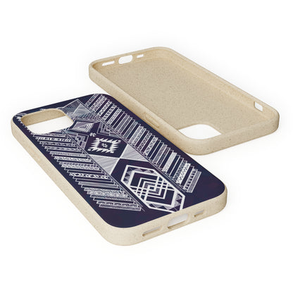 Native American Tribal Pattern Biodegradable Cases