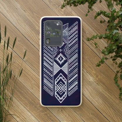 Native American Tribal Pattern Biodegradable Cases