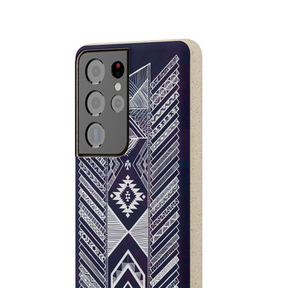 Native American Tribal Pattern Biodegradable Cases