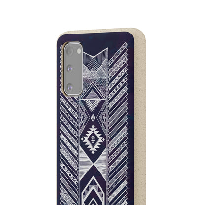 Native American Tribal Pattern Biodegradable Cases