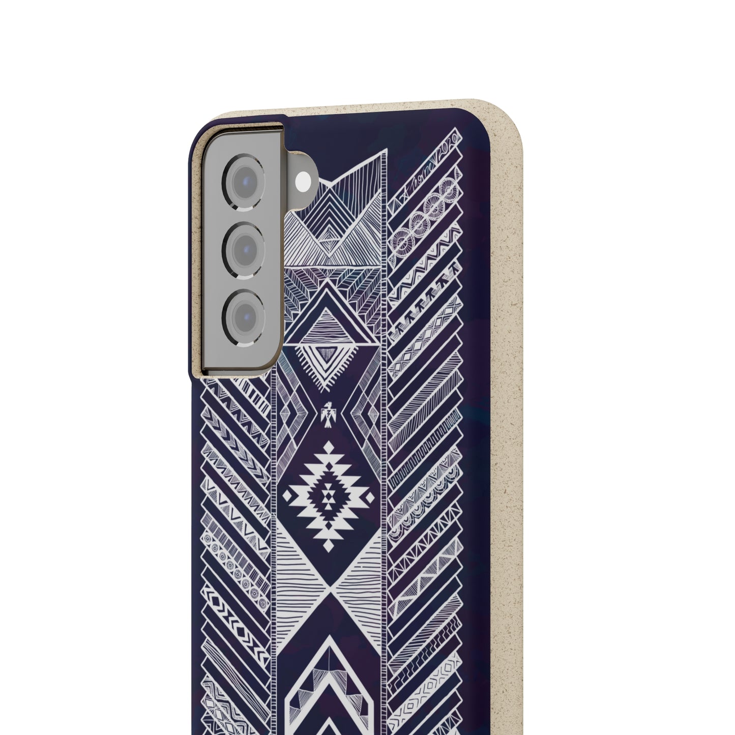 Native American Tribal Pattern Biodegradable Cases