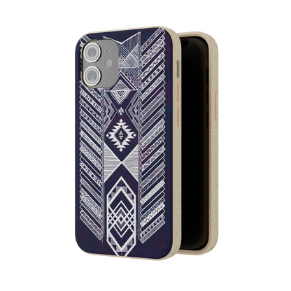 Native American Tribal Pattern Biodegradable Cases