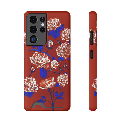 The Artsy Rose is the Sweetest Phone Case With Card Holder