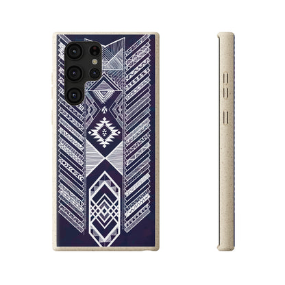 Native American Tribal Pattern Biodegradable Cases